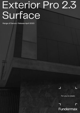 Exterior Pro 2.3 Surface