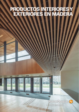 Productos interiores y exteriores en madera